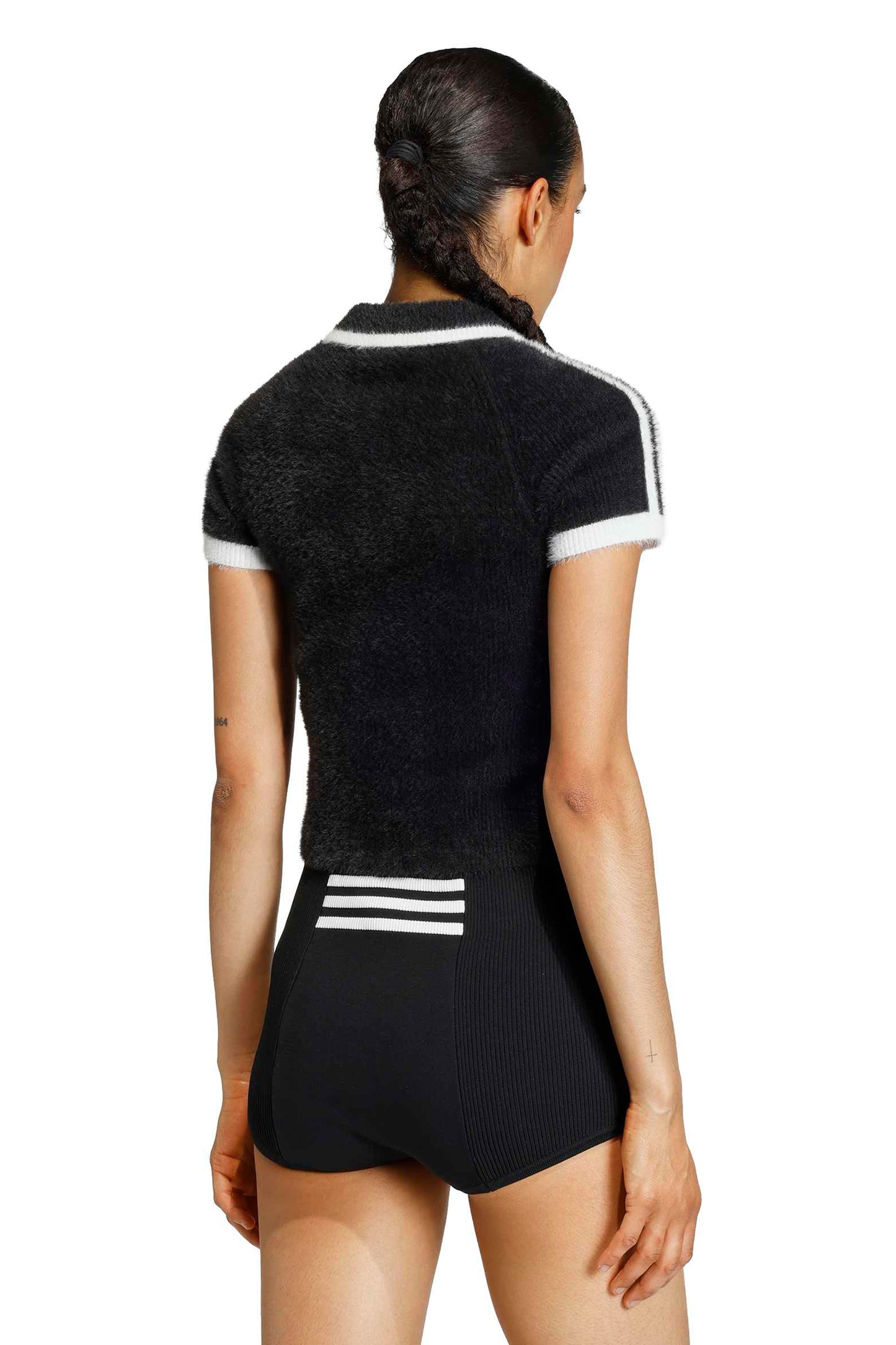 Knitted Cali Tee Black