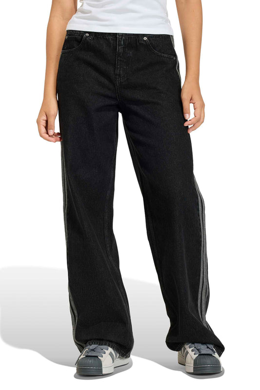 Firebird Denim Track Pants True Black
