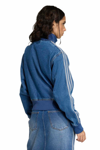 Firebird Denim Track Top Medium Vintage