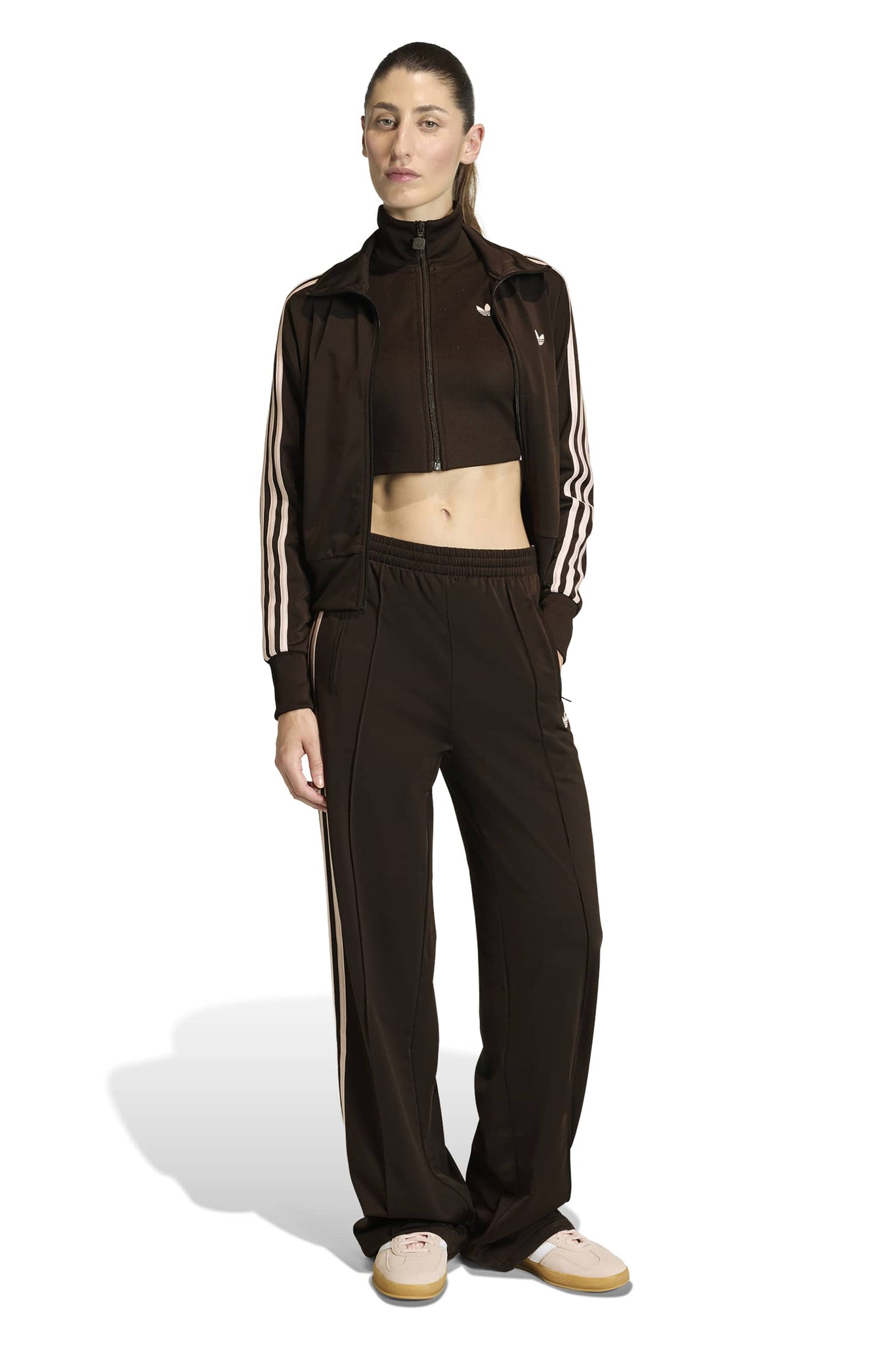 Firebird Loose Track Pants Aurora Coffee/Sandy Pink