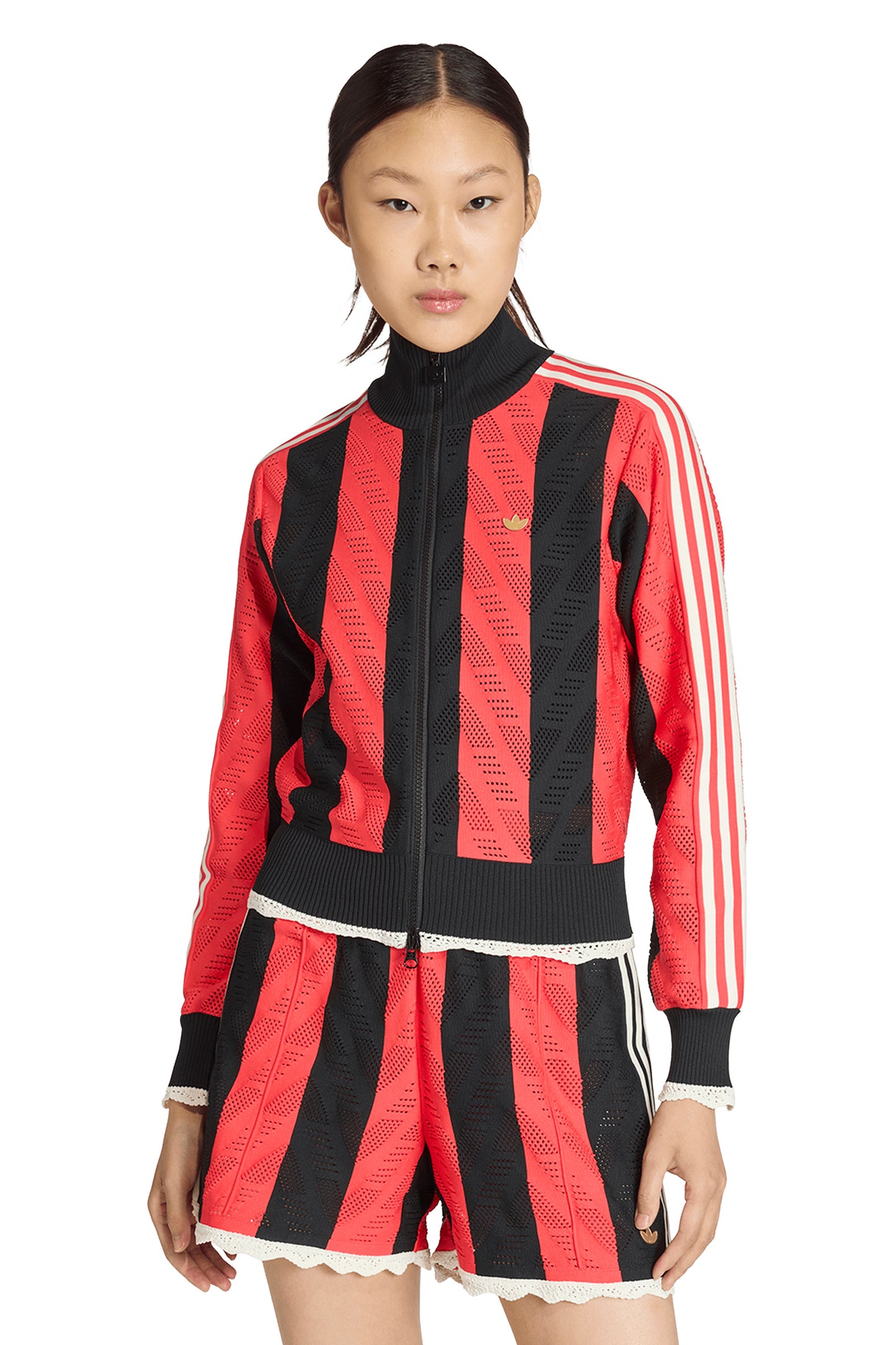 Firebird Track Top Black/Semi Lucid Red