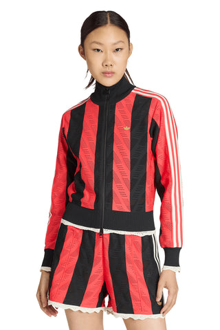 Firebird Track Top Black/Semi Lucid Red