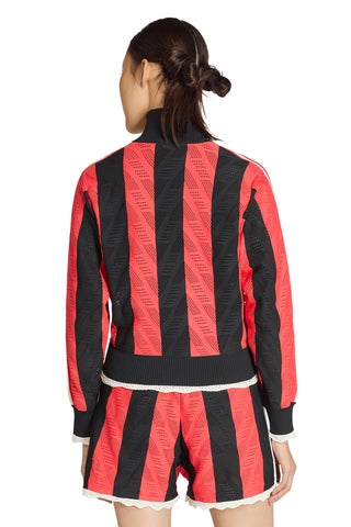 Firebird Track Top Black/Semi Lucid Red