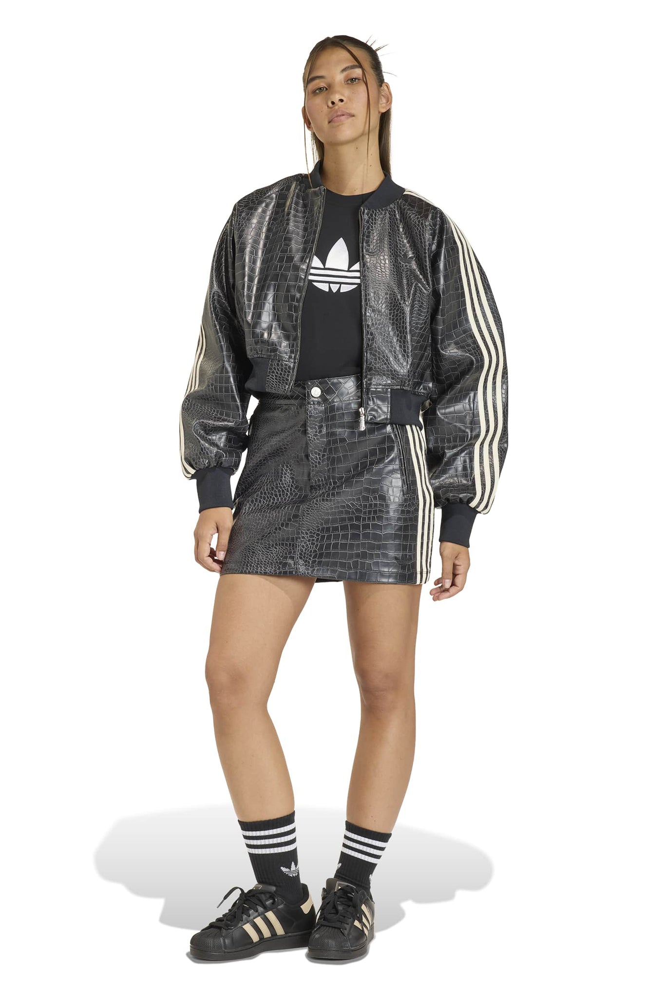 SST Pleather Jacket Black