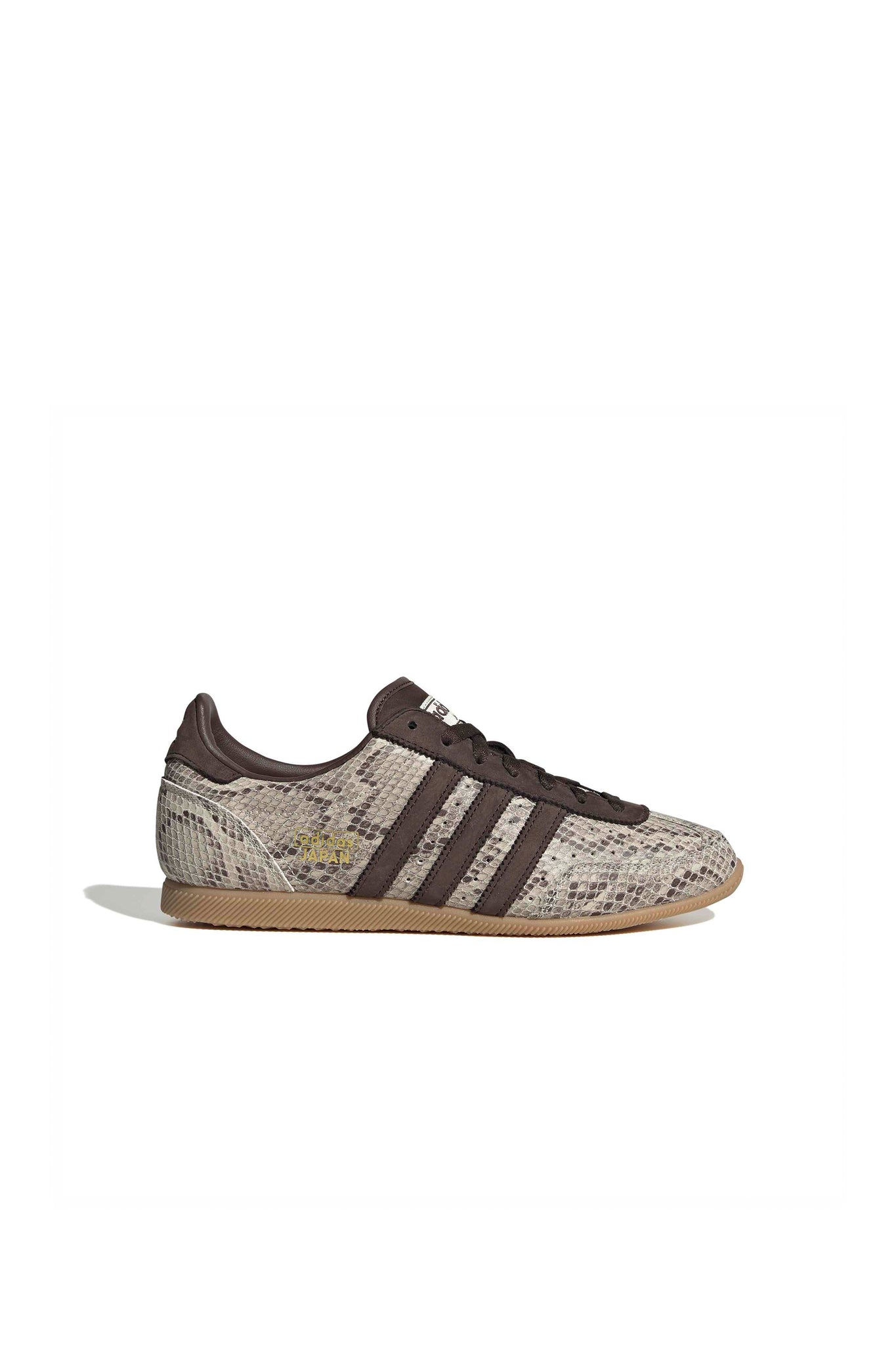 Japan Shoes Dark Brown/Gold Metallic