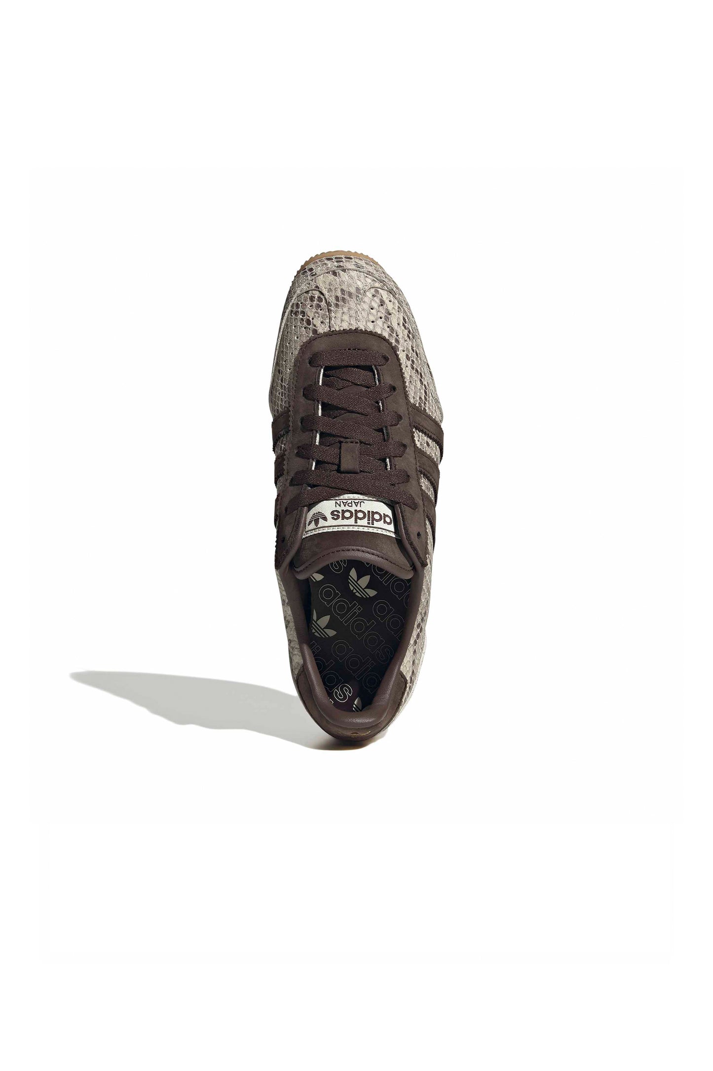 Japan Shoes Dark Brown/Gold Metallic