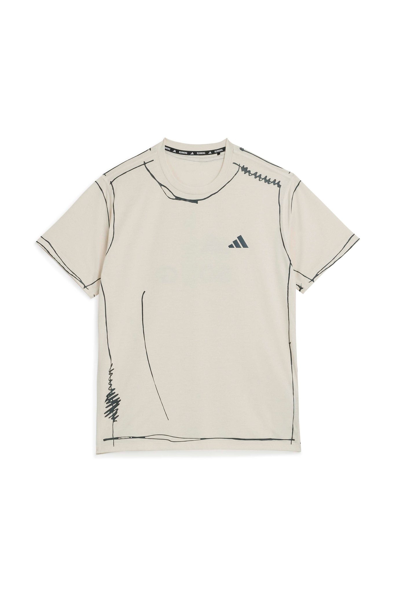 Adi365 Running Unitefit T-Shirt Halo Ivory