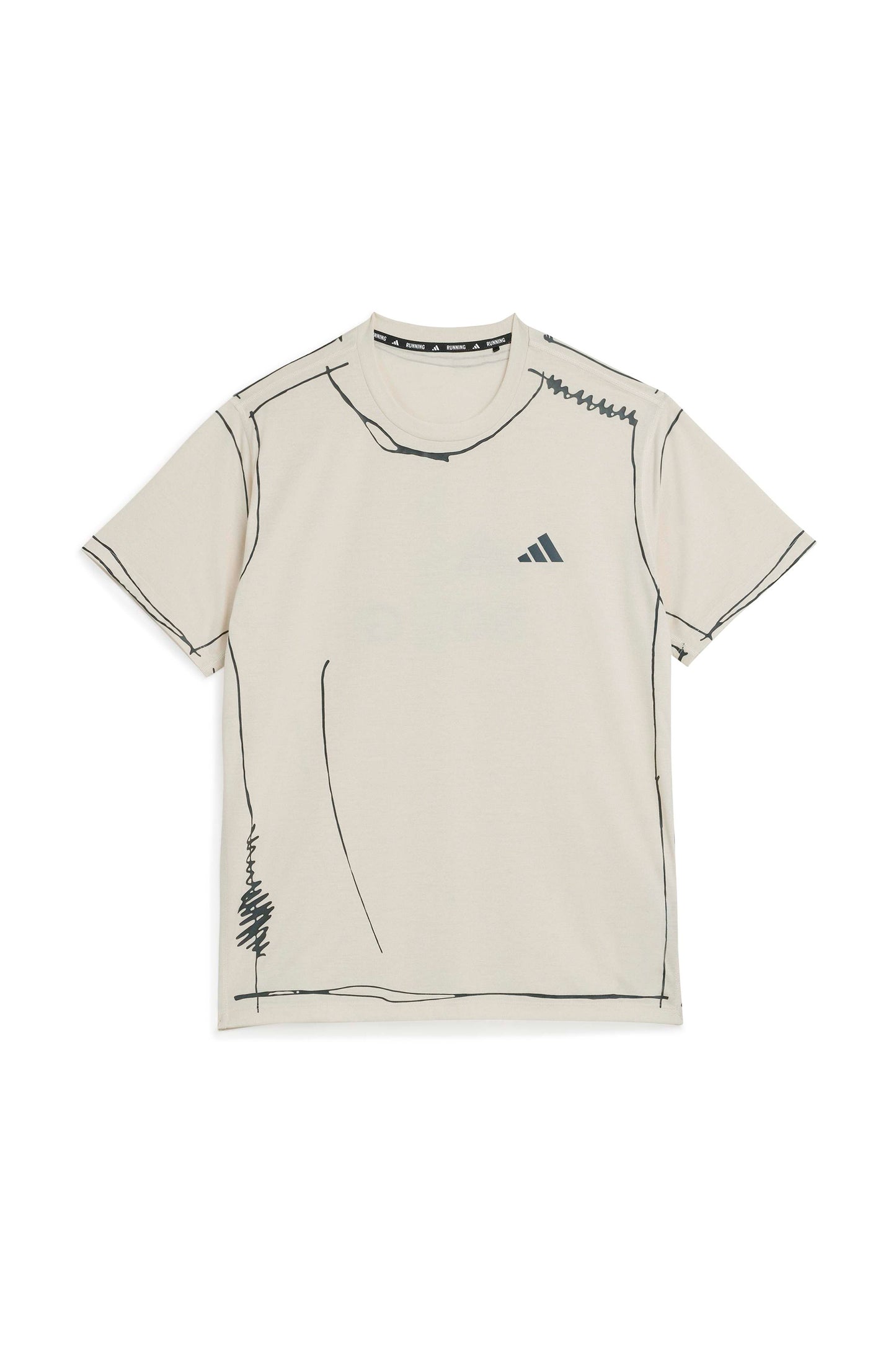 Adi365 Running Unitefit T-Shirt Halo Ivory