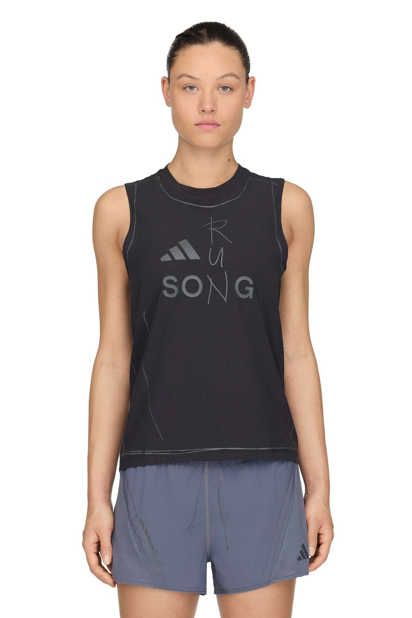 Adi365 Running Tank Black