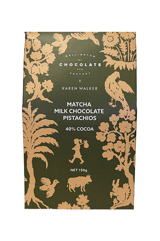 Matcha Milk Chocolate Pistachios