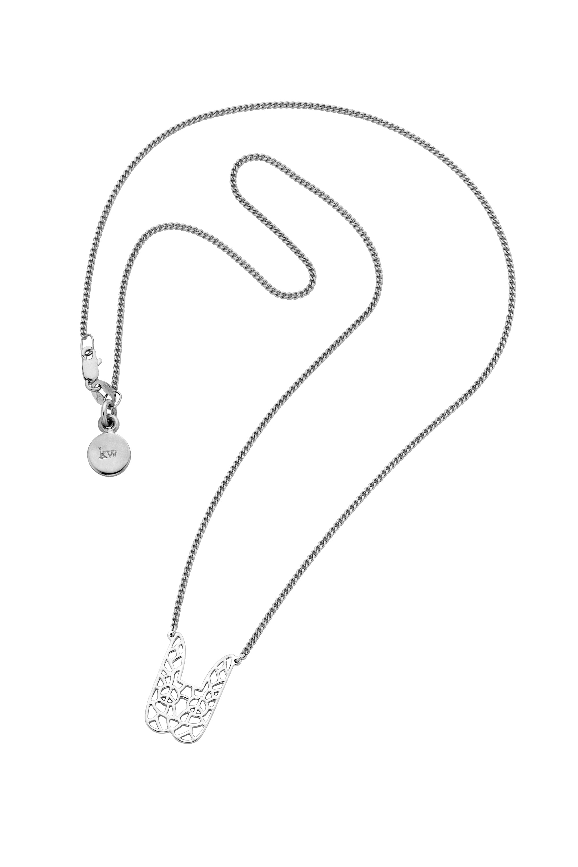 WEB限定お買い得商品の新着アイテム Silver Necklace Bunny Filigree – Walker Karen ネックレス・ペンダント