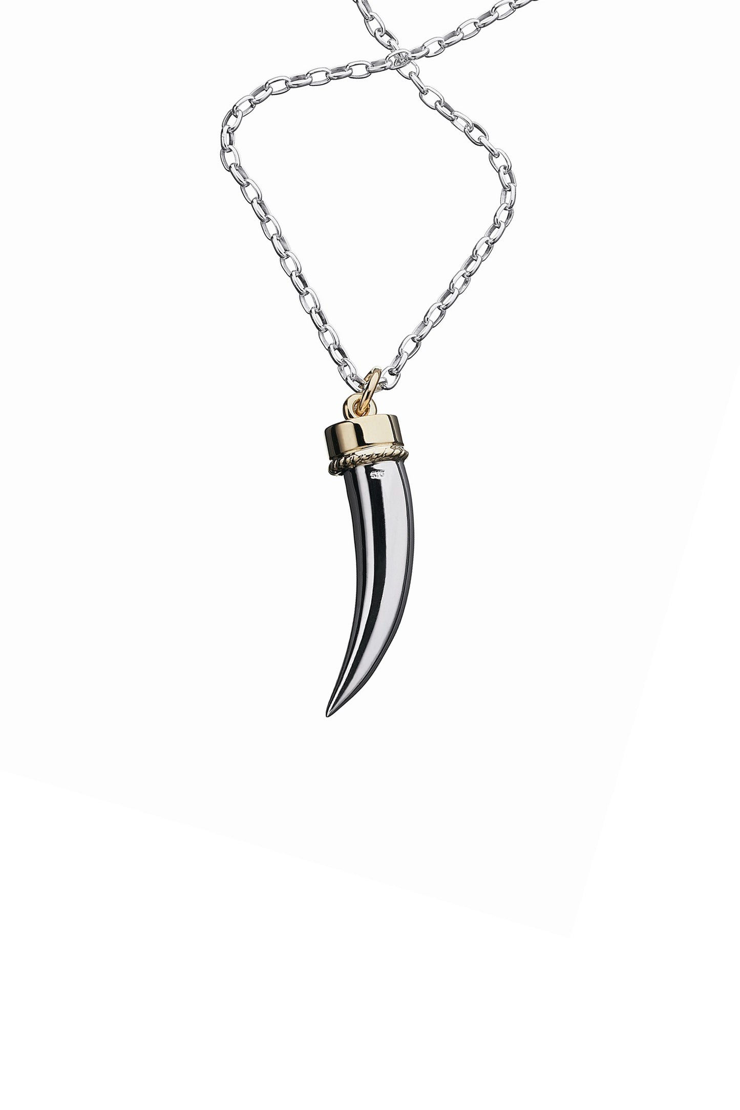 Tusk Necklace Silver/Gold