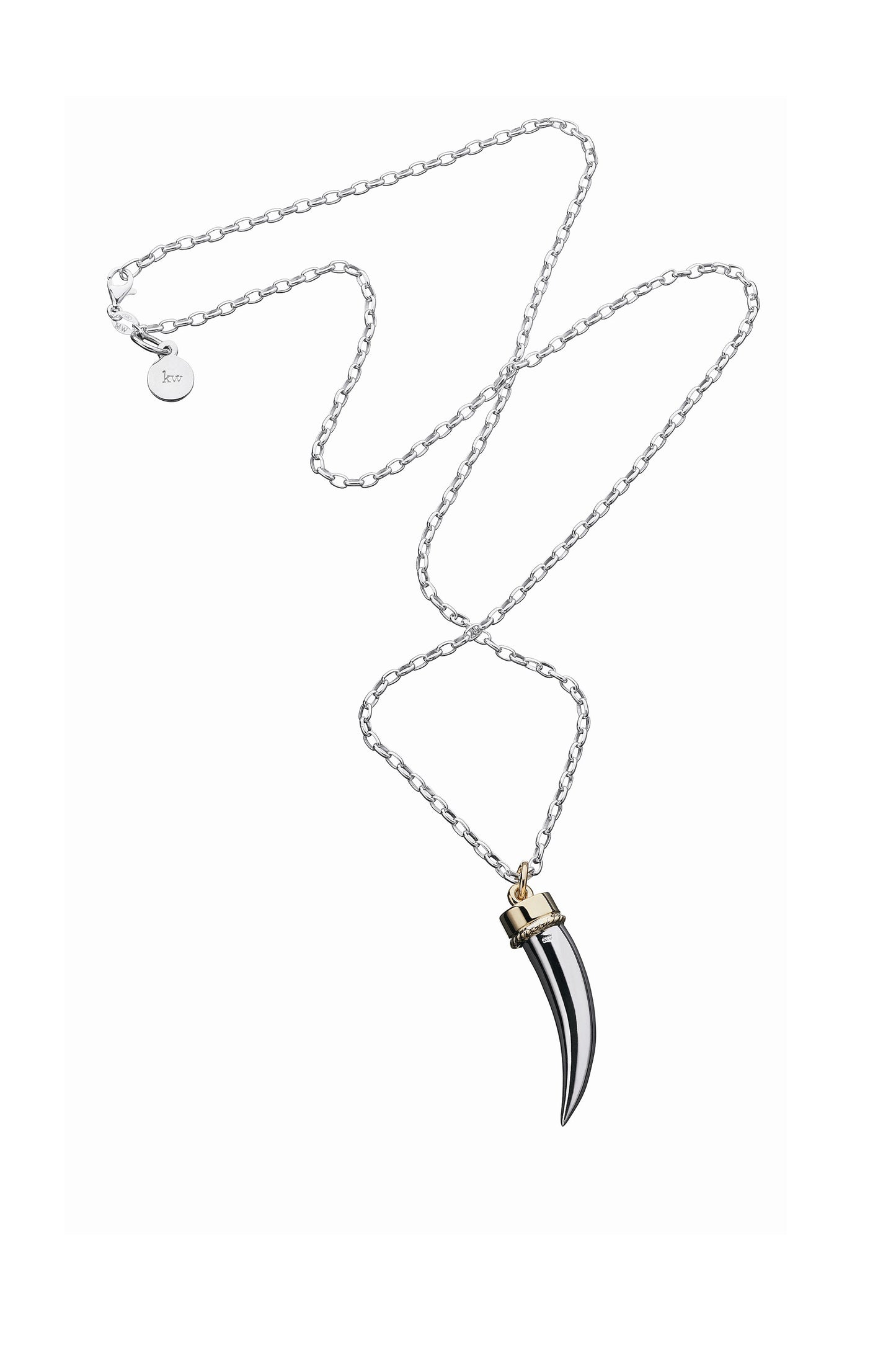 Tusk Necklace Silver/Gold