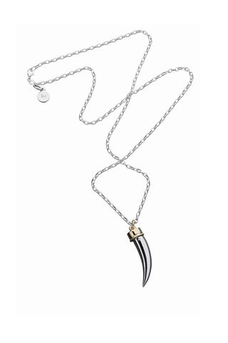 Tusk Necklace Silver/Gold