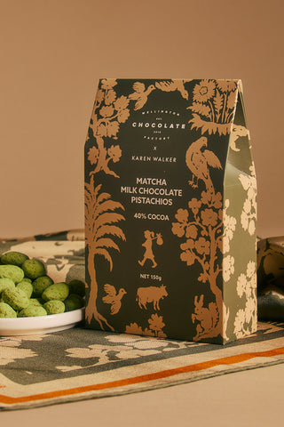 Matcha Milk Chocolate Pistachios