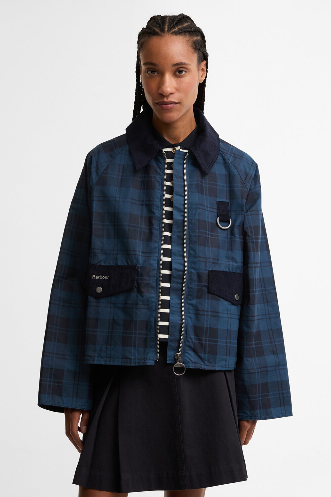 Baiton Casual Jacket Weathered Marine