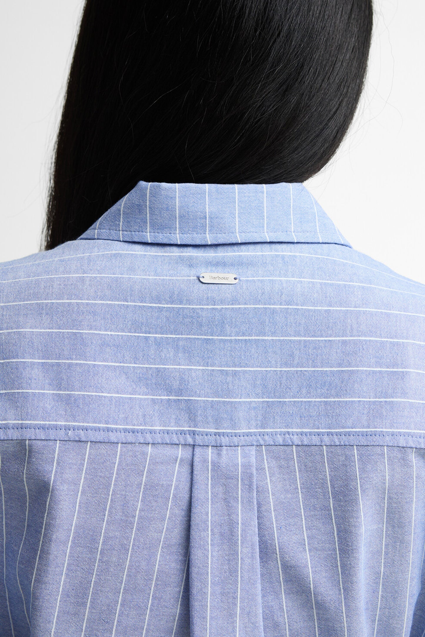Avon Midi Dress Chambray/White Stripe
