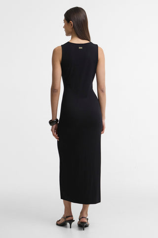 Cinzia Midi Dress Black