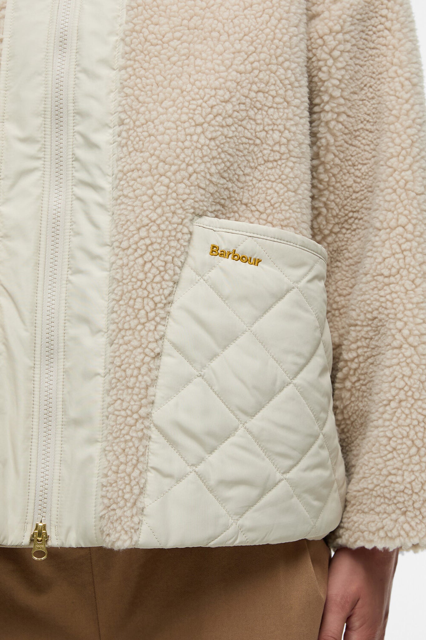 Brawby Fleece Silver Cloud/Oatmeal