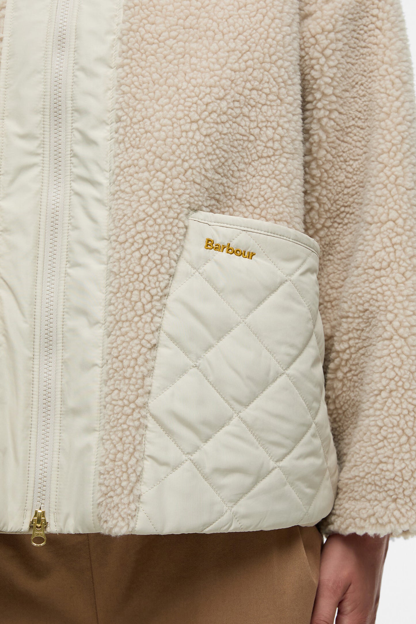 Brawby Fleece Silver Cloud/Oatmeal