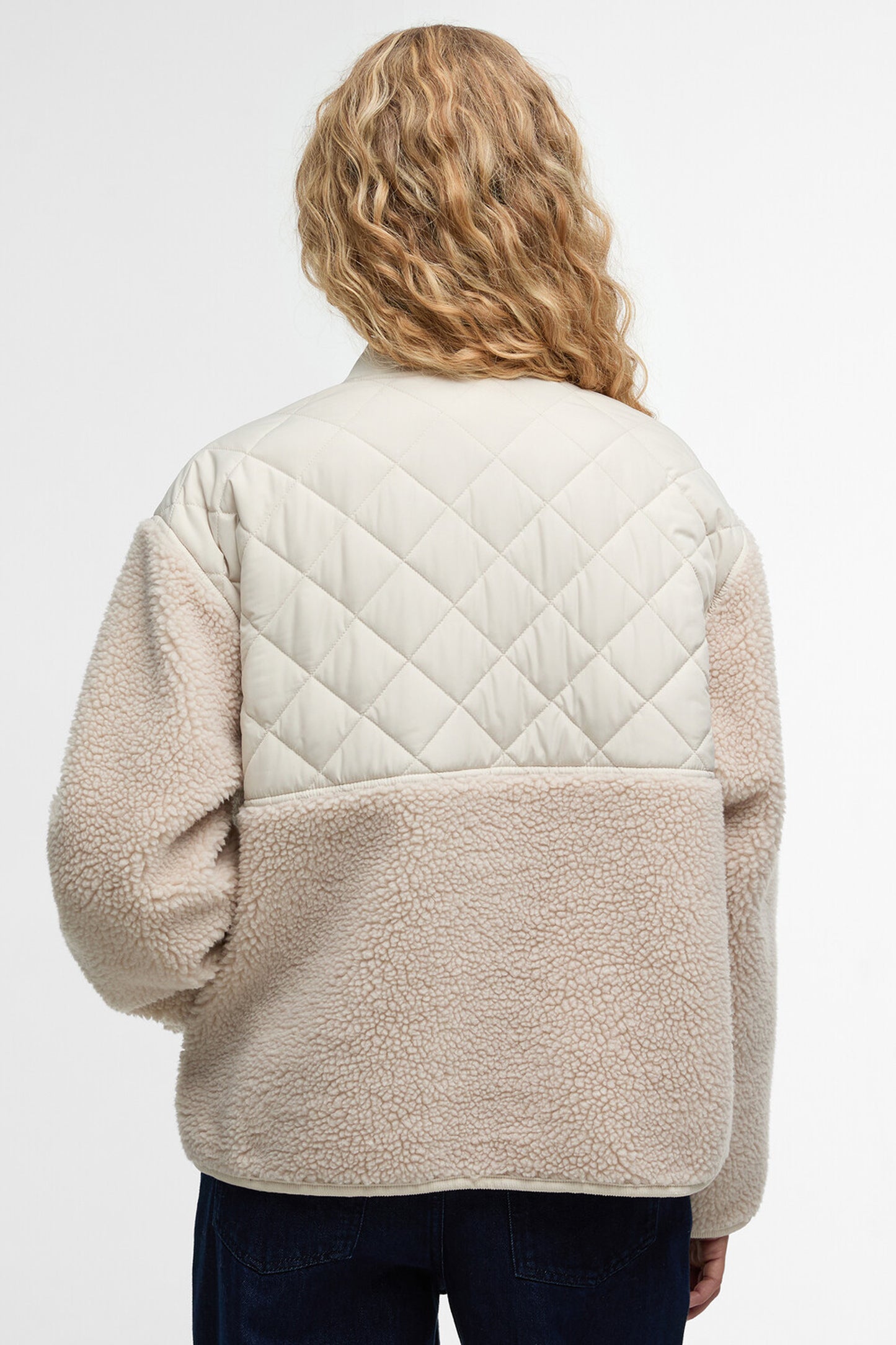 Wetherby Fleece Oatmeal/Silver Cloud