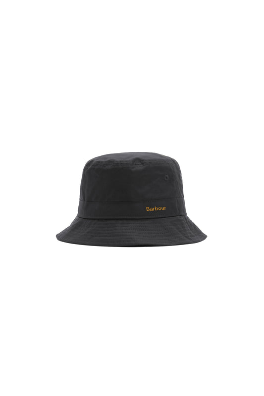 Belsay Wax Bucket Hat Navy