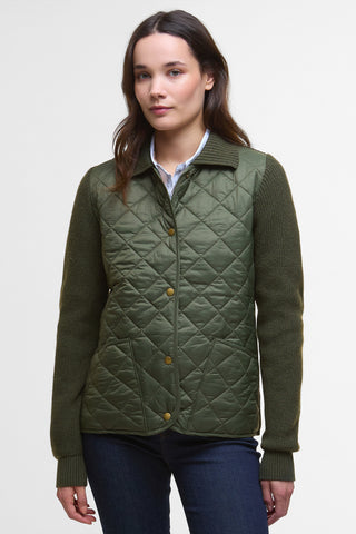 Allendale Knitted Cardigan Olive