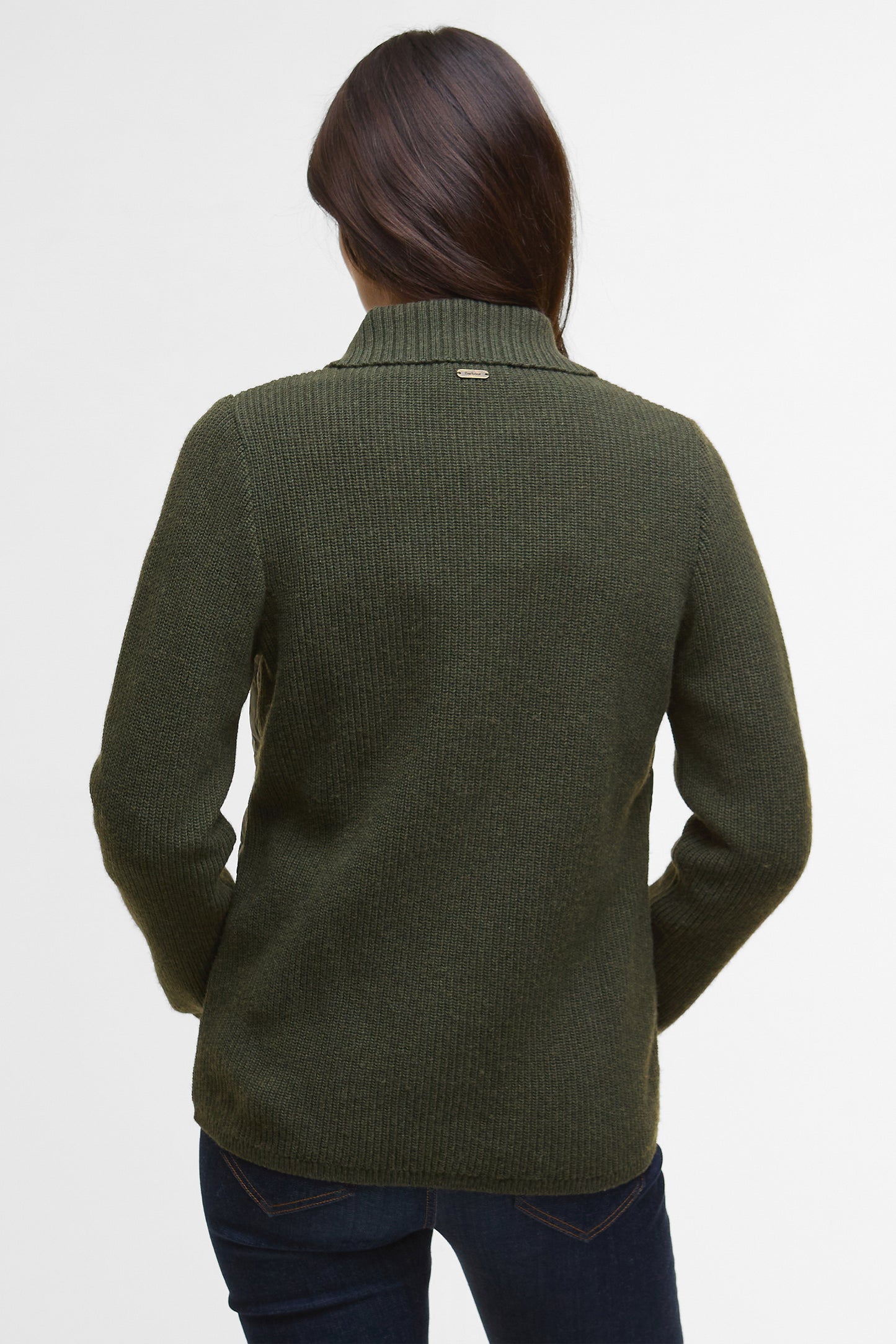Allendale Knitted Cardigan Olive