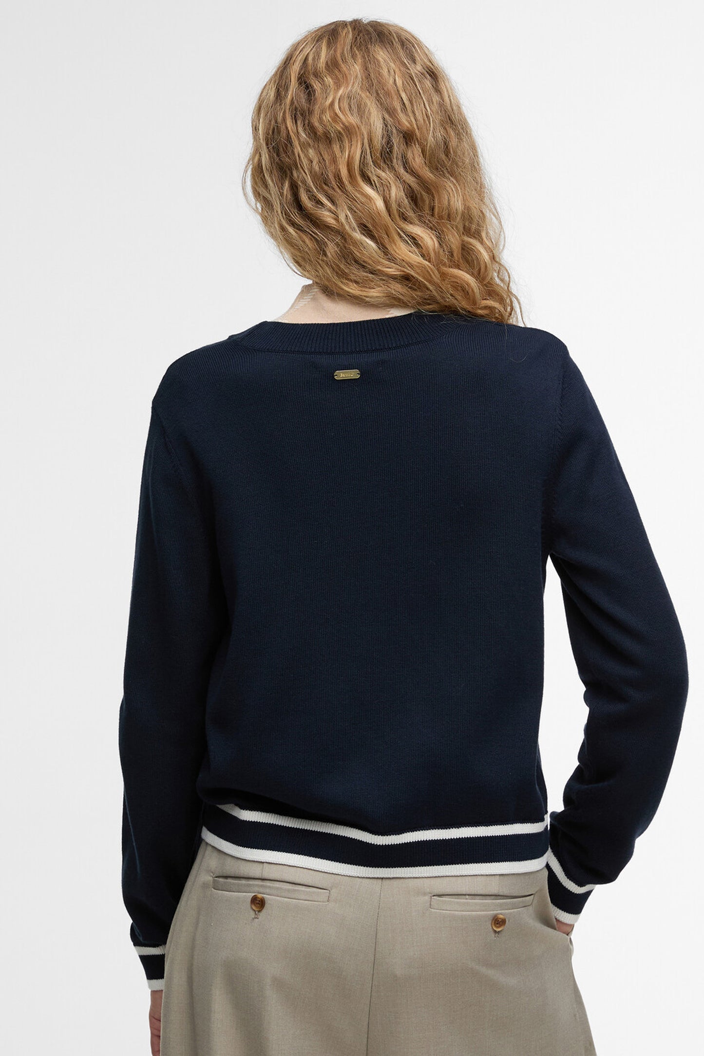 Avery Knitted Jumper Navy