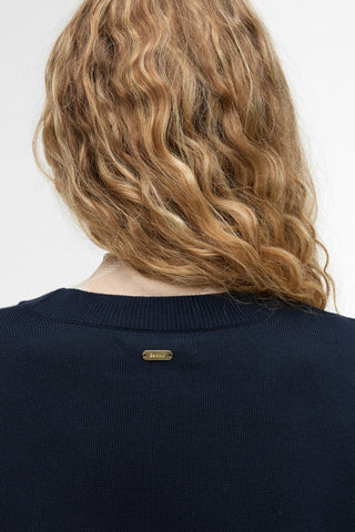 Avery Knitted Jumper Navy