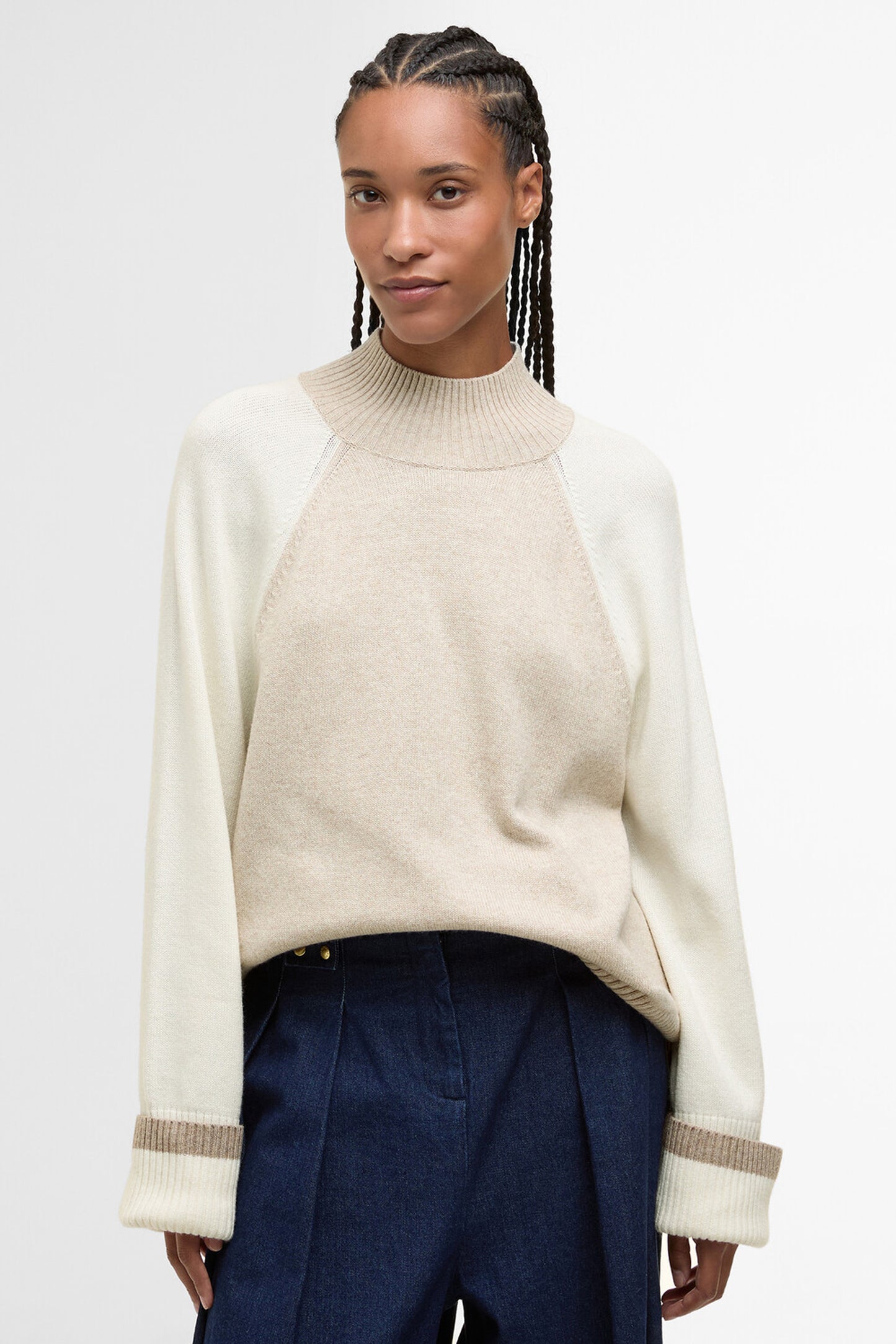 Wren Knitted Jumper Oat Multi