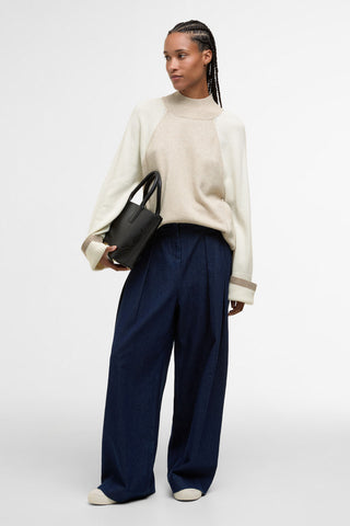 Wren Knitted Jumper Oat Multi