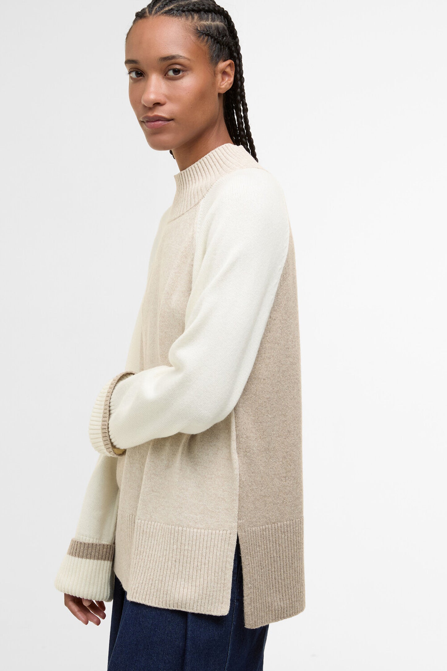 Wren Knitted Jumper Oat Multi