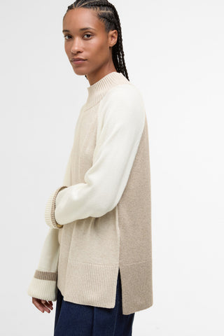 Wren Knitted Jumper Oat Multi