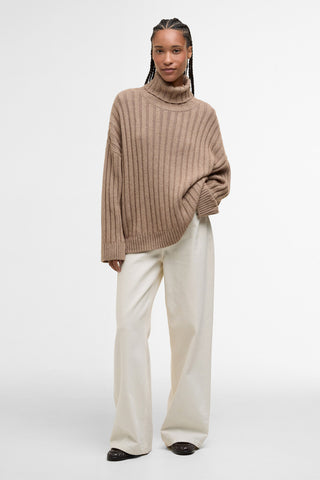 Maeve Knitted Jumper Fawn