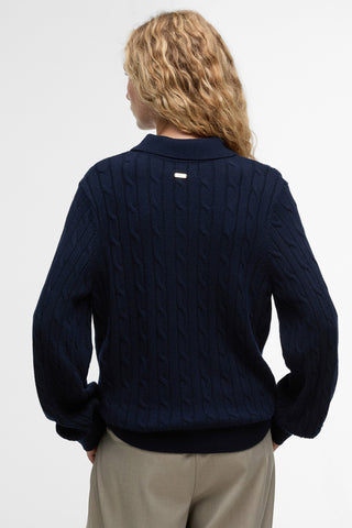 Evie Knitted Jumper Navy