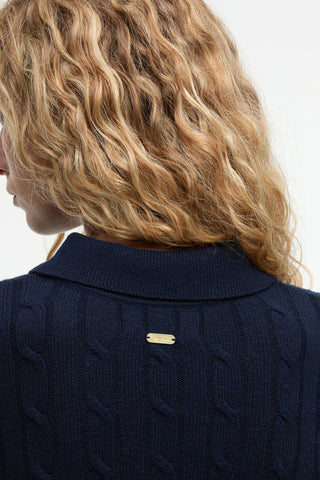 Evie Knitted Jumper Navy