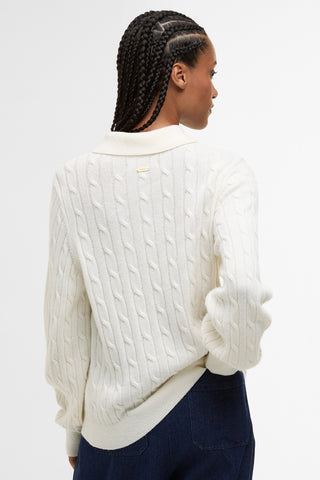 Evie Knitted Jumper Cloud