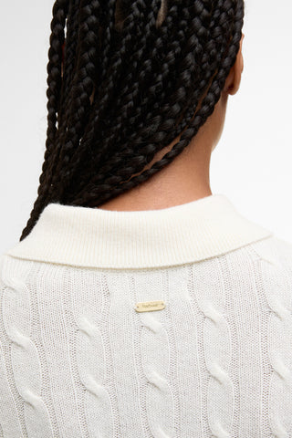 Evie Knitted Jumper Cloud