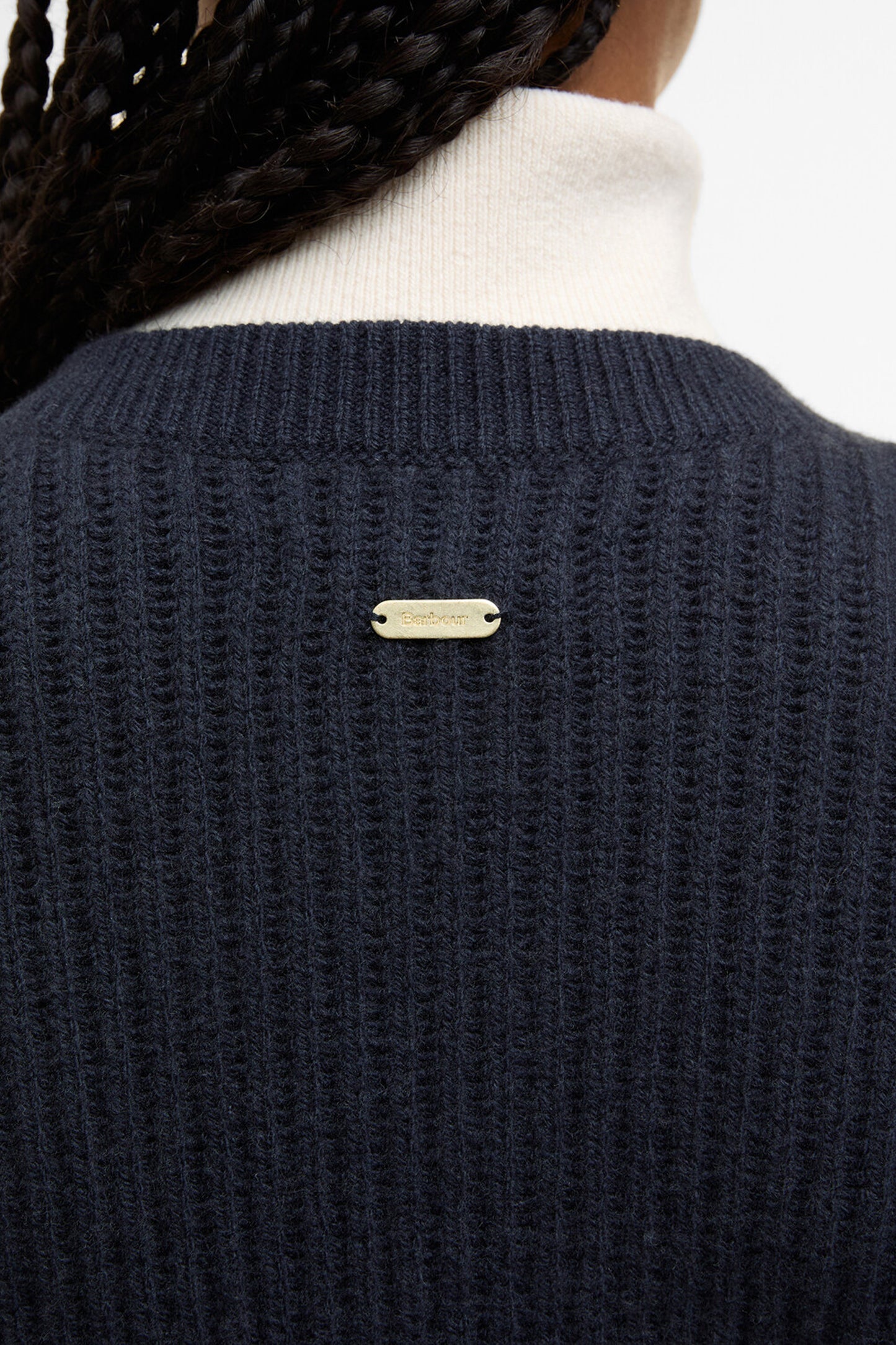 Elina Knitted Cardigan Dark Navy