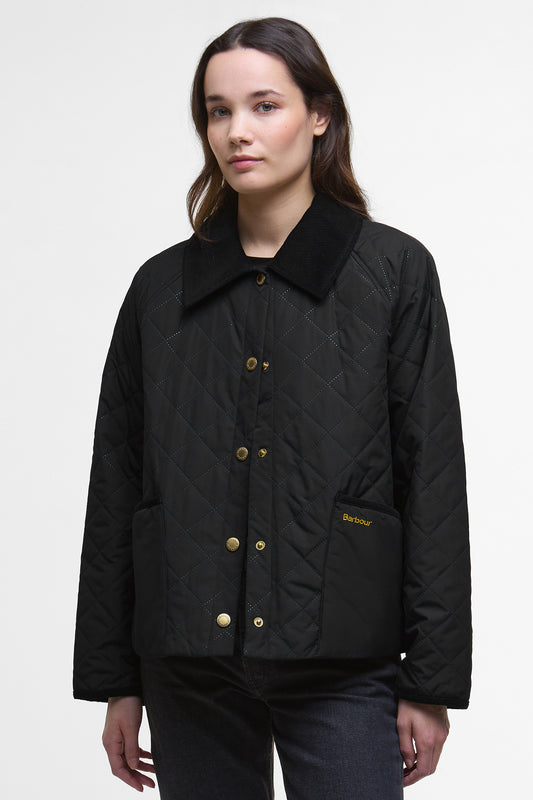 Anise Quilted Jacket Black/Ancient