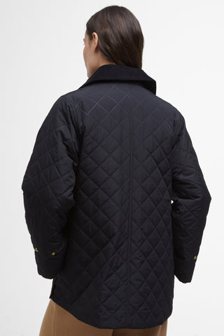Corinne Quilt Black/Ancient