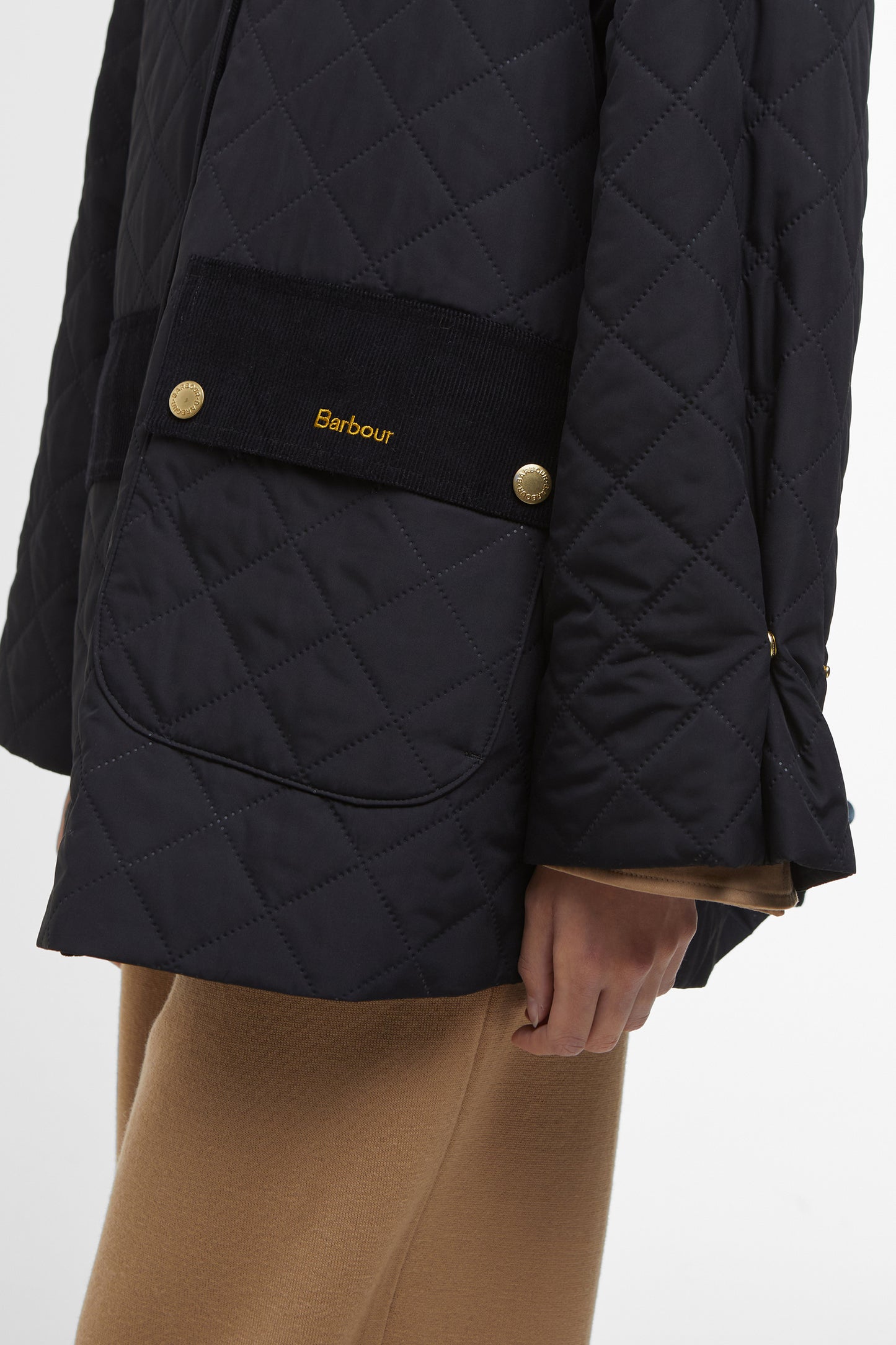 Corinne Quilt Black/Ancient