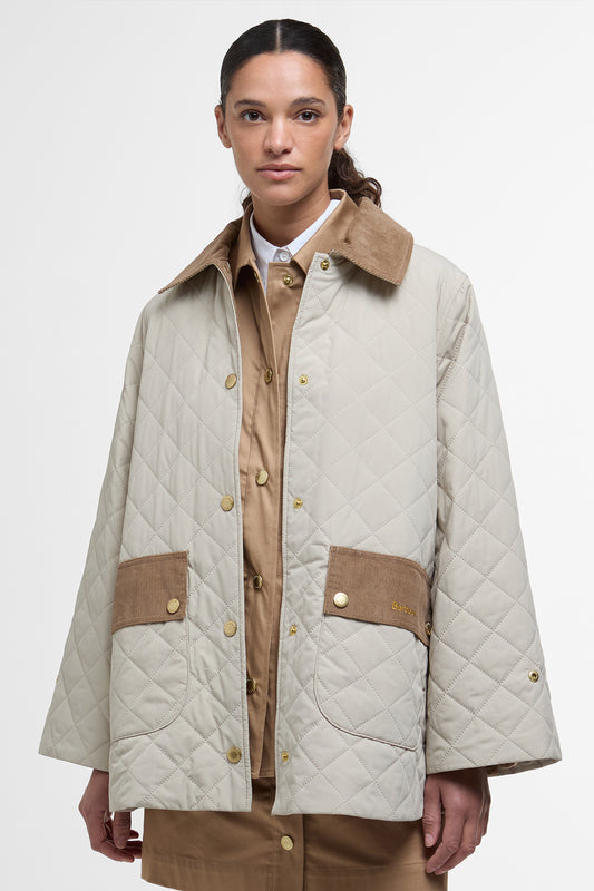 Corinne Quilt Light Sand/Ancient