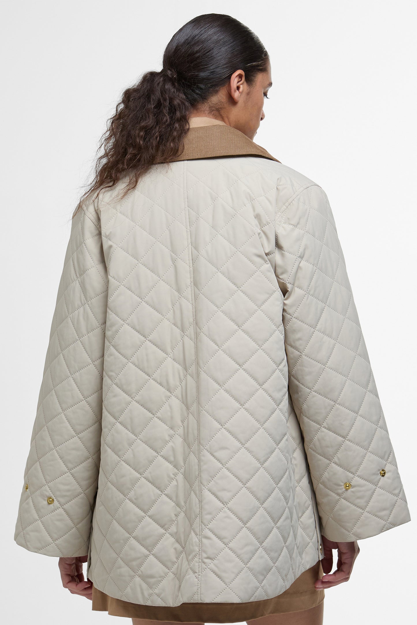 Corinne Quilt Light Sand/Ancient