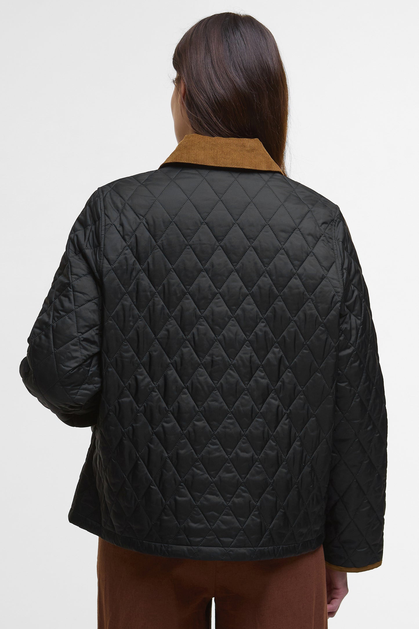 Icons Cropped Liddesdale Quilted Jacket Black/Classic