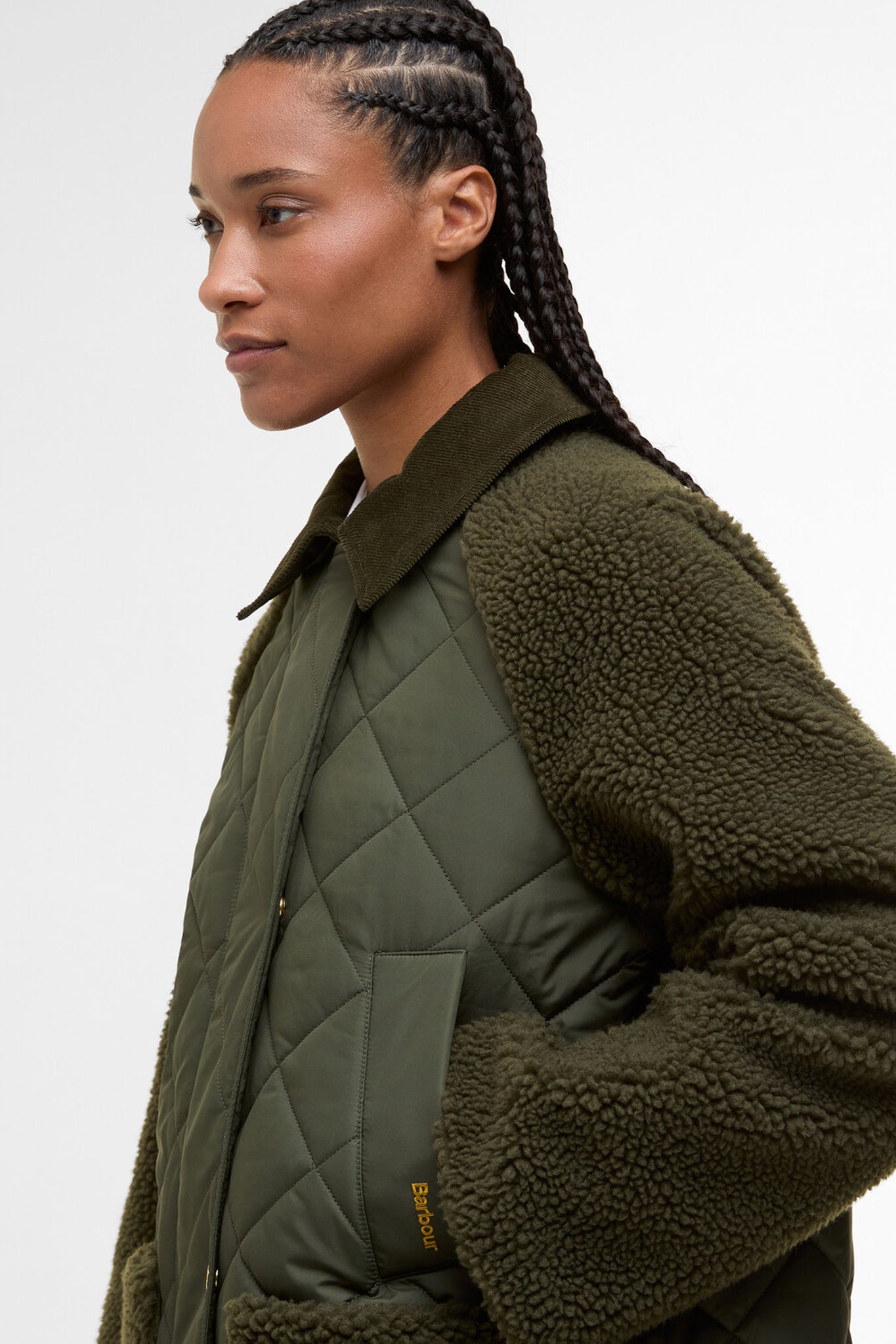 Barden Quilted Jacket Olive/Ancient
