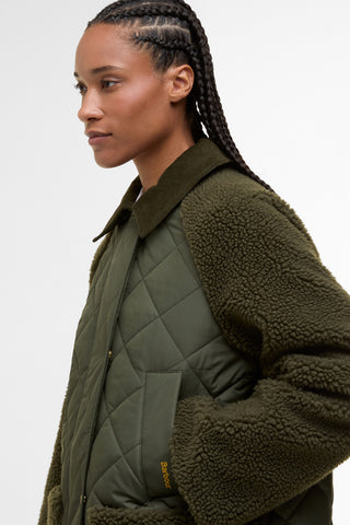 Barden Quilted Jacket Olive/Ancient