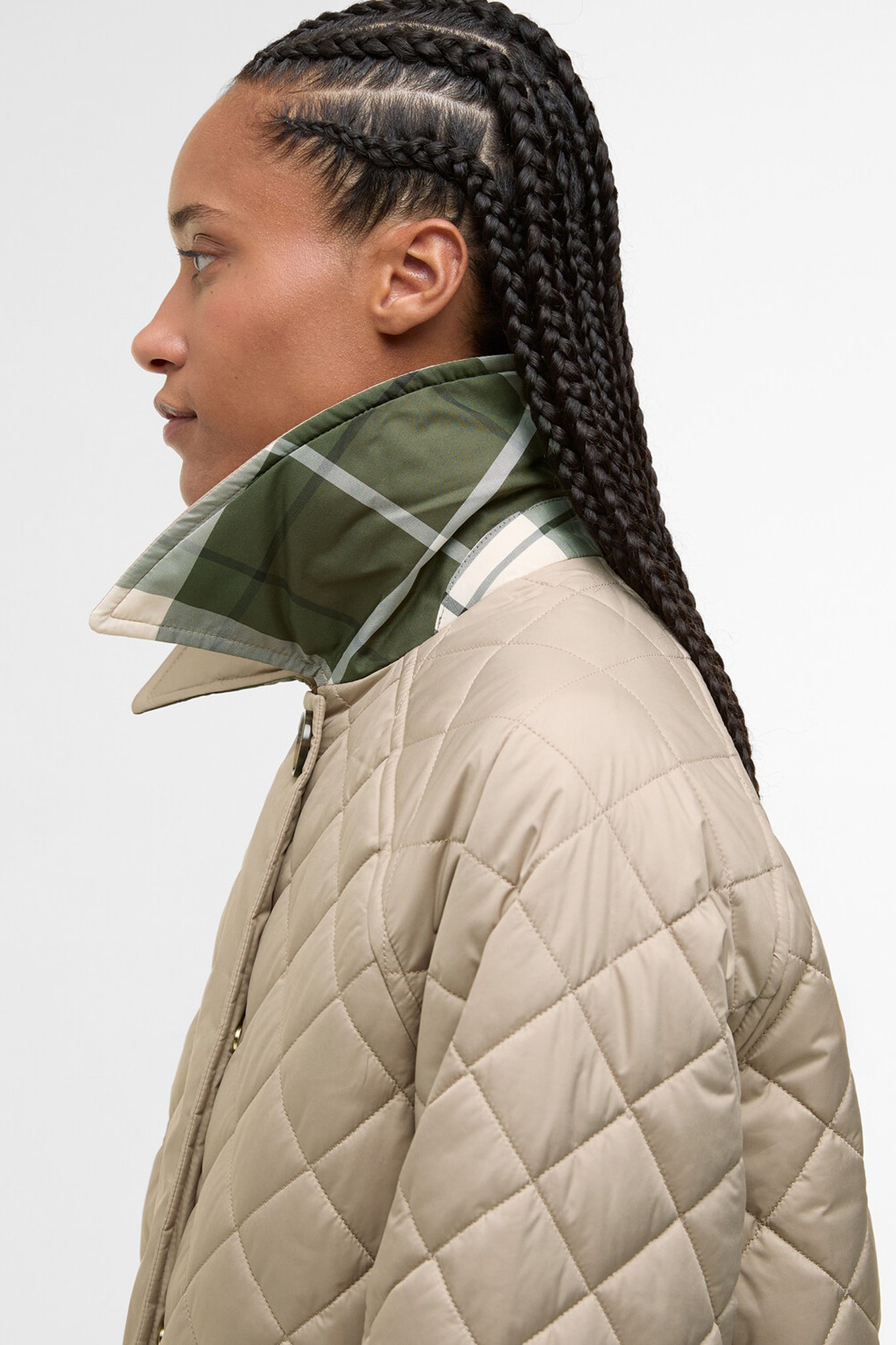 Laoise Quilted Jacket Honey/Ancient Poplar