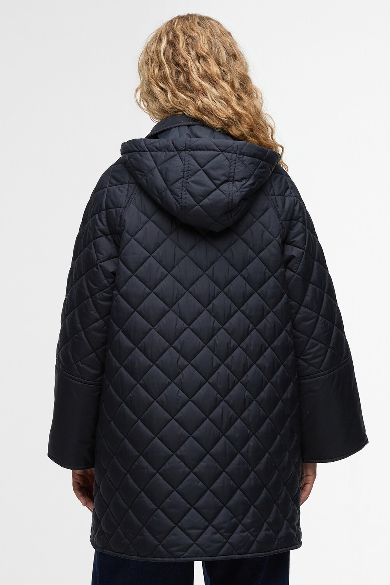 Cara Quilted Jacket Dark Navy/Ancient Poplar